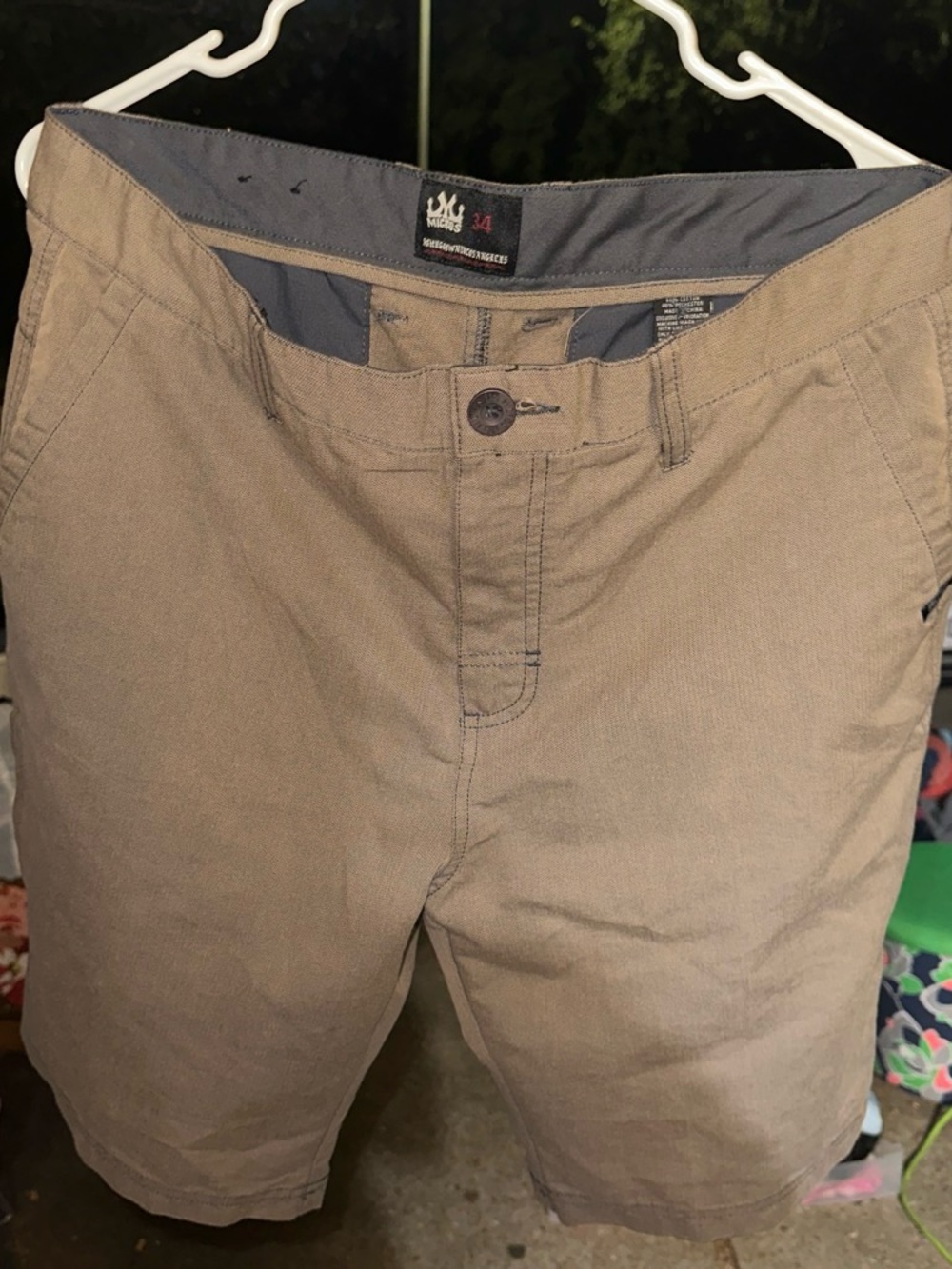 Micros Tan Casual Chino Shorts